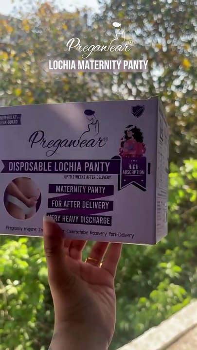 Post-Delivery Flow Made Easy with Pregawear Lochia Maternity Panty