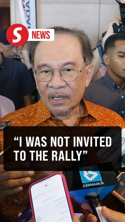Anwar says he won't attend July 26 rally because he wasn't invited