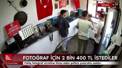 Kocaeli'de Arap turistten 4 fotoğraf için 2 bin 400 TL istediler