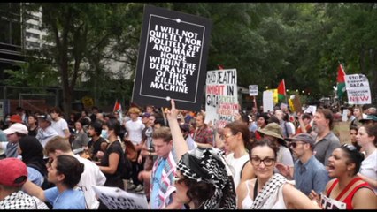 Protesta davanti all'Onu per Gaza che muore di fame: "Inaccettabile"