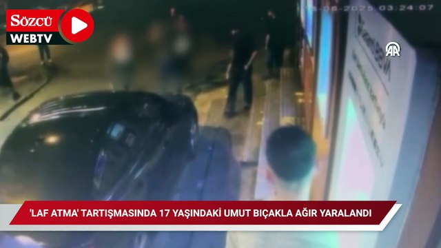 Beyoğlu’nda 'laf atma' tartışmasında 17 yaşındaki genç ölümle burun buruna geldi