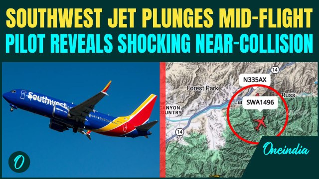 ‘Passengers Flew Out Of Their Seats’ As Southwest Flight 1496 Nosedives To Avoid Midair Collision