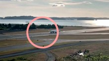 Video: Vliegtuig van Alaska Airlines rijdt herten aan tijdens landing in Kodiak