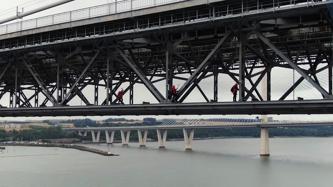Ten arrests following Forth Road Bridge protest