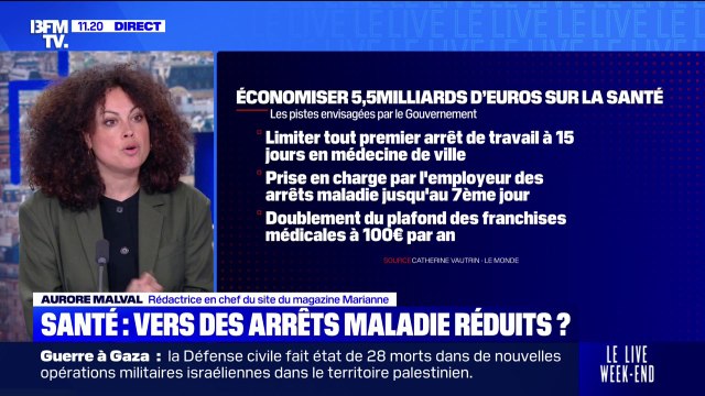 Franchises, arrêts maladie... Pour réduire les dépenses de santé, la ministre de la Santé détaille les mesures pour freiner les dépenses