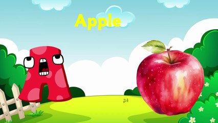 A for Apple 🍏  Best ABC Song for Kids _ Phonics Sounds & Alphabet Learning