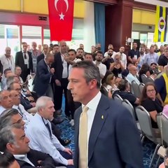 Fenerbahçe Divan Kurulu'nda gerginliğin başladığı anlar