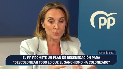 El PP promete un plan de regeneración para "descolonizar todo lo que el sanchismo ha colonizado"