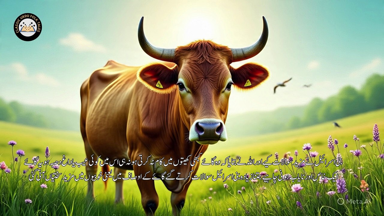 The Story of the Cow (گائے کا واقعہ) | Surah Al-Baqarah – Quranic Story #2 | A Lesson in Obedience""