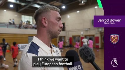 Bowen targeting Europe and World Cup spot with West Ham