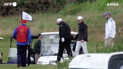 Trump, 'sono in Scozia, avro' molti incontri'