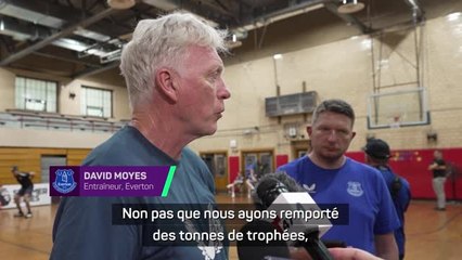 Everton - Moyes veut remettre le club sur de bons rails avec le nouveau propriétaire