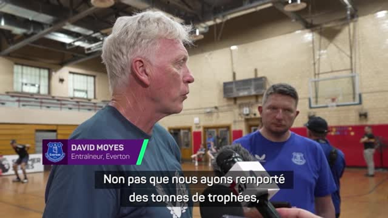 Everton - Moyes veut remettre le club sur de bons rails avec le nouveau propriétaire
