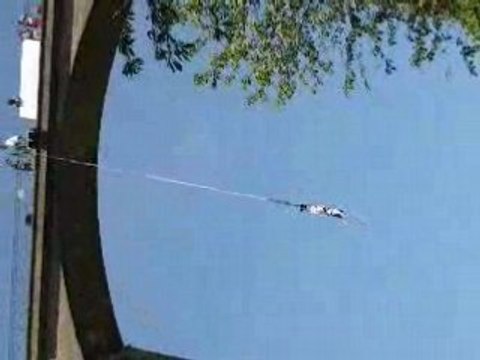 Saut a l'elastique dans les alpes mancelles