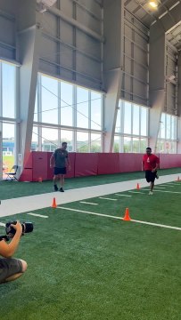 Mike Alstott, USAA, and Bucs training camp
