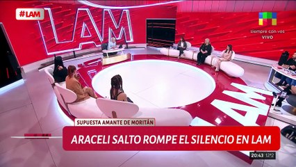 Araceli Salto en LAM hablando de su relación con Roberto García Moritán - primera parte