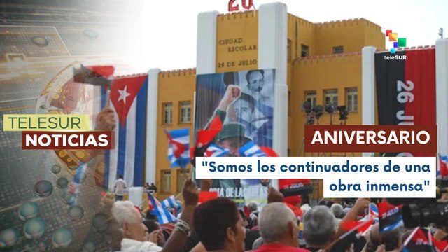 Cuba celebra 72 aniversario del asalto a los cuarteles Moncada y Céspedes