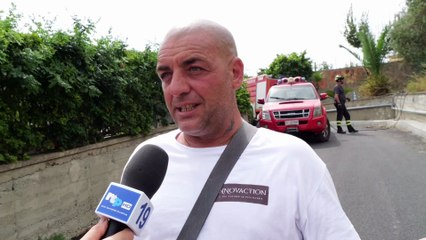 Momenti drammatici durante i roghi: parlano i residenti di Messina 2