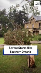 Severe Storm Hits Southern Ontario