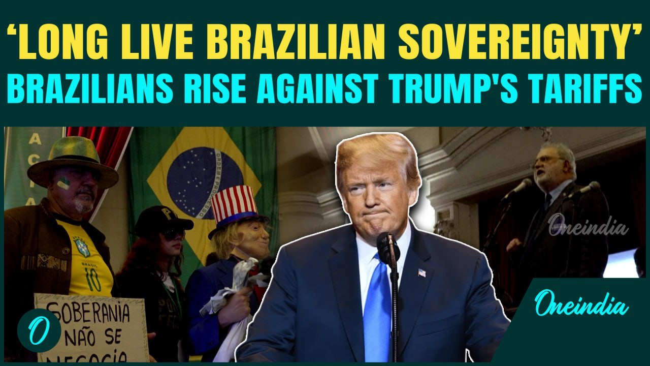 MASSIVE Anti-Trump Protests ERUPT In Brazil As USP Students Decry Tariffs, Demand Respect For Brazil