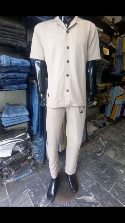 SAFARI SUIT Ultimate Comfort Meets Style!Step up your casual look with this sleek and trendy Safari Suit crafted from premium soft fabric. Featuring a button-down half-sleeve.💯 Imported quality🔄 Stretchable & breathable📏 Sizes available: S, M, L