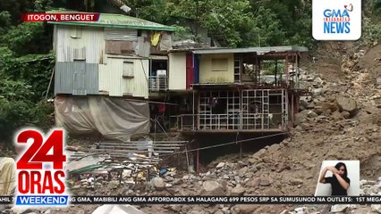 Magkakahiwalay na landslide, naranasan sa iba't ibang bahagi ng Benguet | 24 Oras Weekend