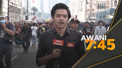 Seramai 18,000 peserta hadir himpunan Turun Anwar - Polis