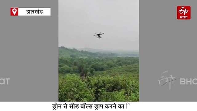 झारखंड में ड्रोन लगा रहा है बांस और फलदार पौधे, हाथियों को उनके प्रवास में मिलेगा भरपूर चारा, वन विभाग की अनोखी पहल