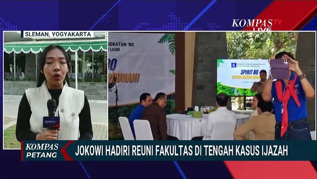 Suasana-Agenda Jokowi Hadir Reuni Fakultas Kehutanan UGM di Tengah Isu Ijazah | KOMPAS PETANG