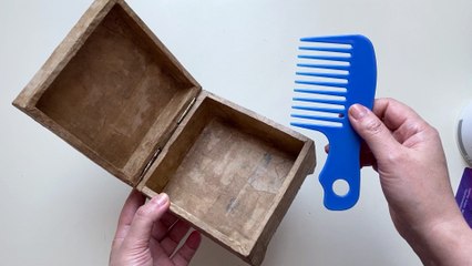 ♻️ Easy Cardboard Jewelry Box with Pistachio Shell Flowers