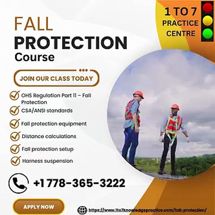 Certified NCSO Fall Protection Course