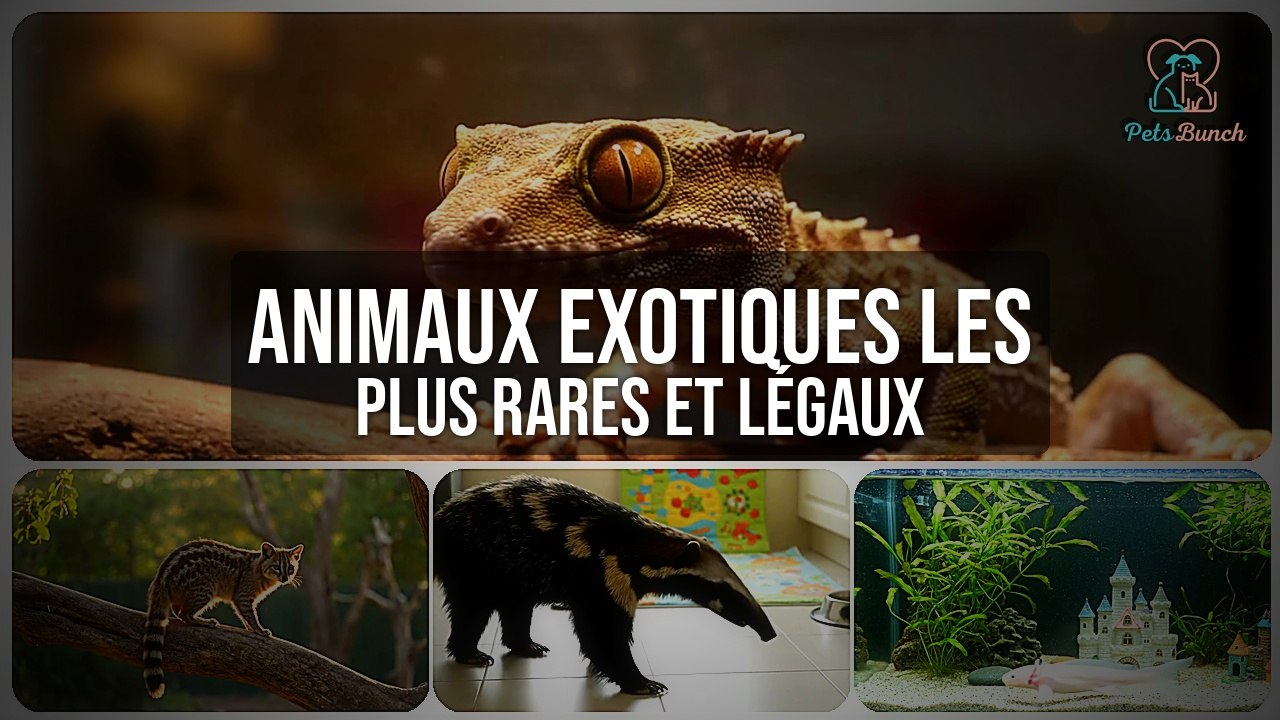 Animaux Exotiques Rares et Légaux: Top 5