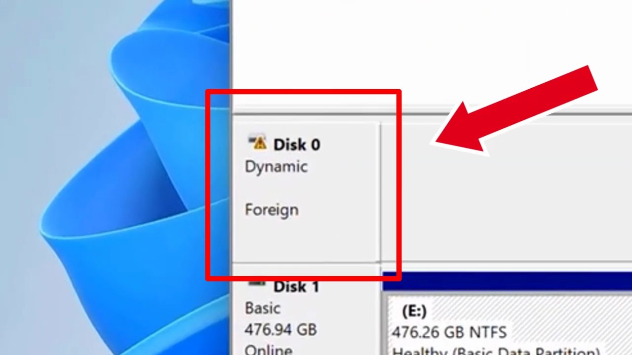 How to Fix Hard Drive Foreign Dynamic Disk Not Showing in Windows 11/10 File Explorer ✅