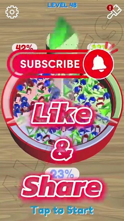 bead sort lvl 48 gameplay all games #shorts #beadsort #allgames #viralvideo