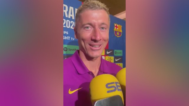 Lewandoswki elogia a Lamine Yamal