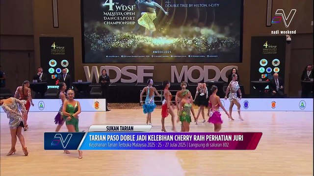 Gerak tari indah Chery, Bernice melayakan mereka ke pentas final solo latin WDSF