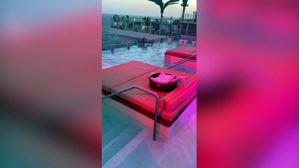 La caída de un tripulante en el crucero más grande del Royal Caribbean