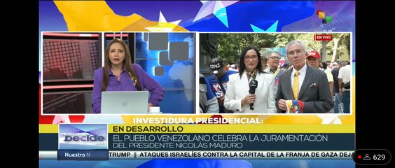 18 - Posesión de Nicolás Maduro 2025 - Telesur Parte 4 - 10.01.2025