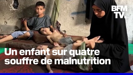 À Gaza, une famine meurtrière menace la population