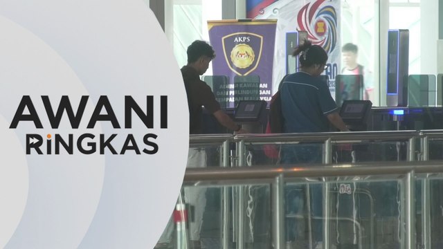 AWANI Ringkas: Dua pegawai CIQ disyaki terlibat sindiket flying passport