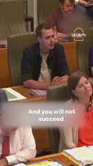 Belgian MP confronts Israeli ambassador over Gaza genocide _ Islam Channel