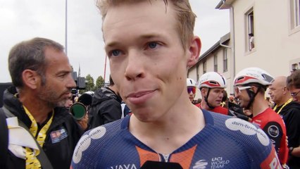 Tour de France 2025 - Frank van den Broek : "La 2e place était le meilleur résultat possible pour moi"