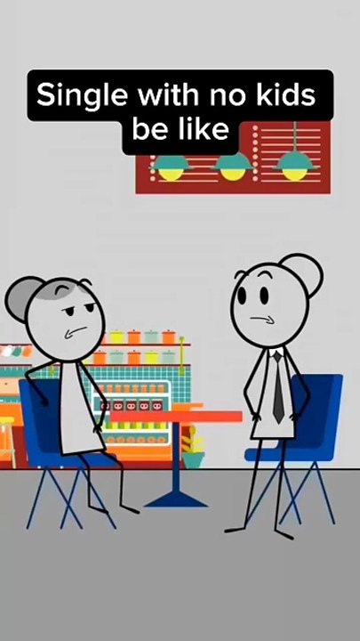 Single with no kids be like #animation #work #job