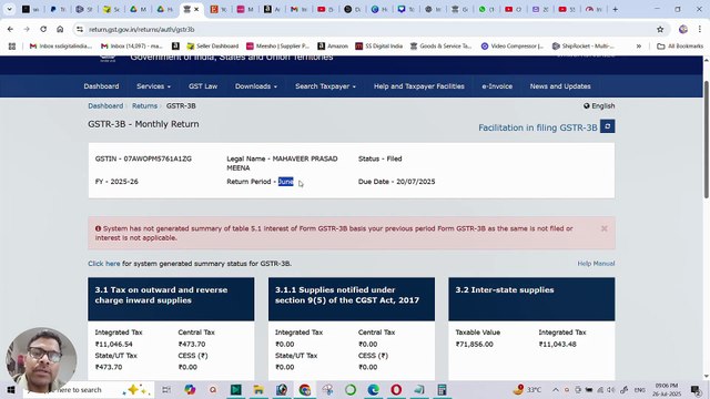 All About Table 6.1 – Payment of Tax in GSTR-3B _ Cash, Credit & Liability Explained