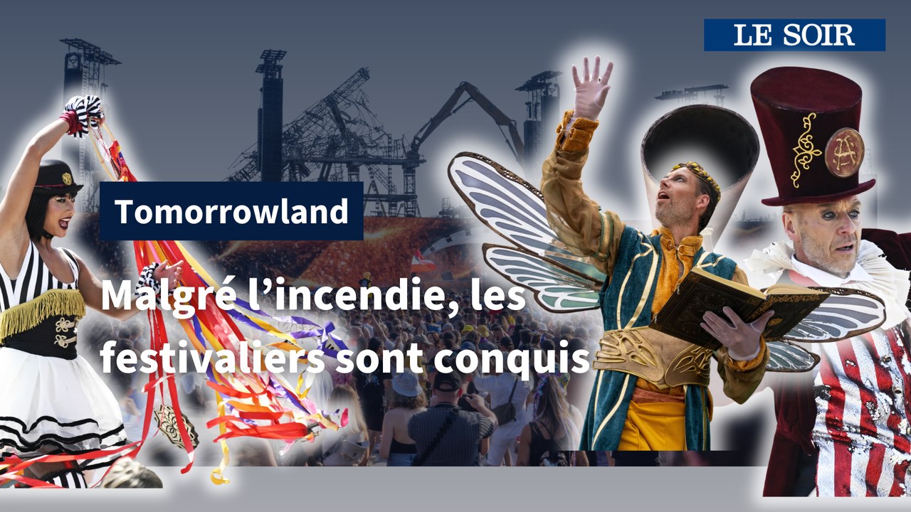 Tomorrowland : des festivaliers conquis malgré l’incendie de la scène principale