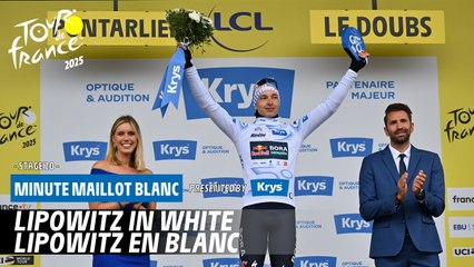 Krys White Jersey Minute - Stage 20 - Tour de France 2025