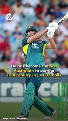 Tim David rewrites history as he smashes the fastest T20I century ever by an Aussie.