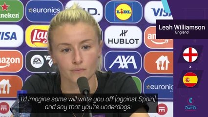 Spain must be at their best to beat England - Williamson