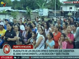 Inauguran "Plazoleta de las Delicias" en Puerto Ayacucho