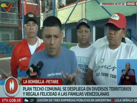 Miranda | 2 mil viviendas del municipio Sucre han sido favorecidas con el Plan Techo Comunal